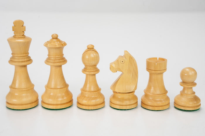 3 3/4" Timeless Chess Pieces - Sheesham & Boxwood - Piece - Chess-House
