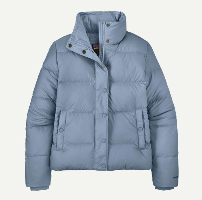 Patagonia Women's Silent Down Jacket Apparel Patagonia Barnacle Blue XSmall
