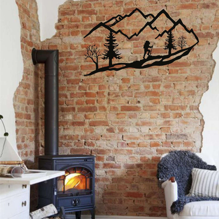 Walker Metal Wall Art - Decor available at Dekadron for $64.90