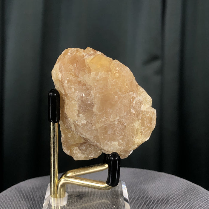 122g 5x2x4cm Orange Scheelite with Silver Muscovite from Mt. Xuebaoding,Sichuan,CHINA - Locco Decor