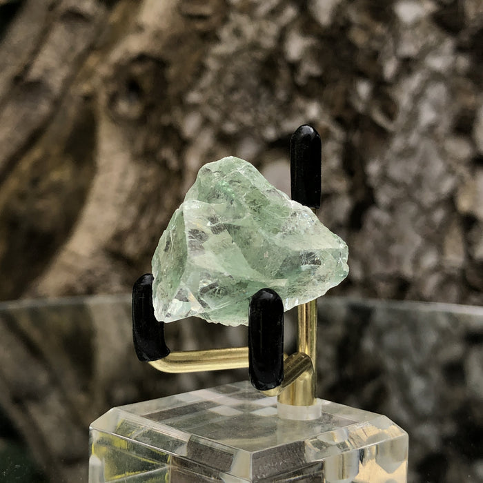 14g 3x3x2cm Glass Green and Clear Fluorite from Xianghualing,Hunan,CHINA - Locco Decor