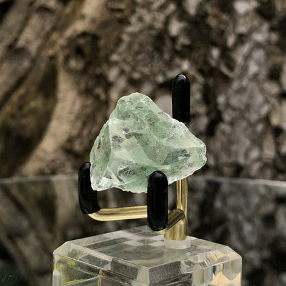 14g 3x3x2cm Glass Green and Clear Fluorite from Xianghualing,Hunan,CHINA - Locco Decor