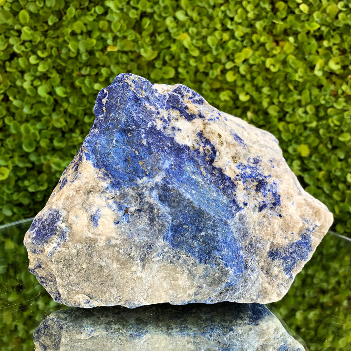 1.56kg 11x13x13 cm Blue Lapis Lazuli from Afghanistan