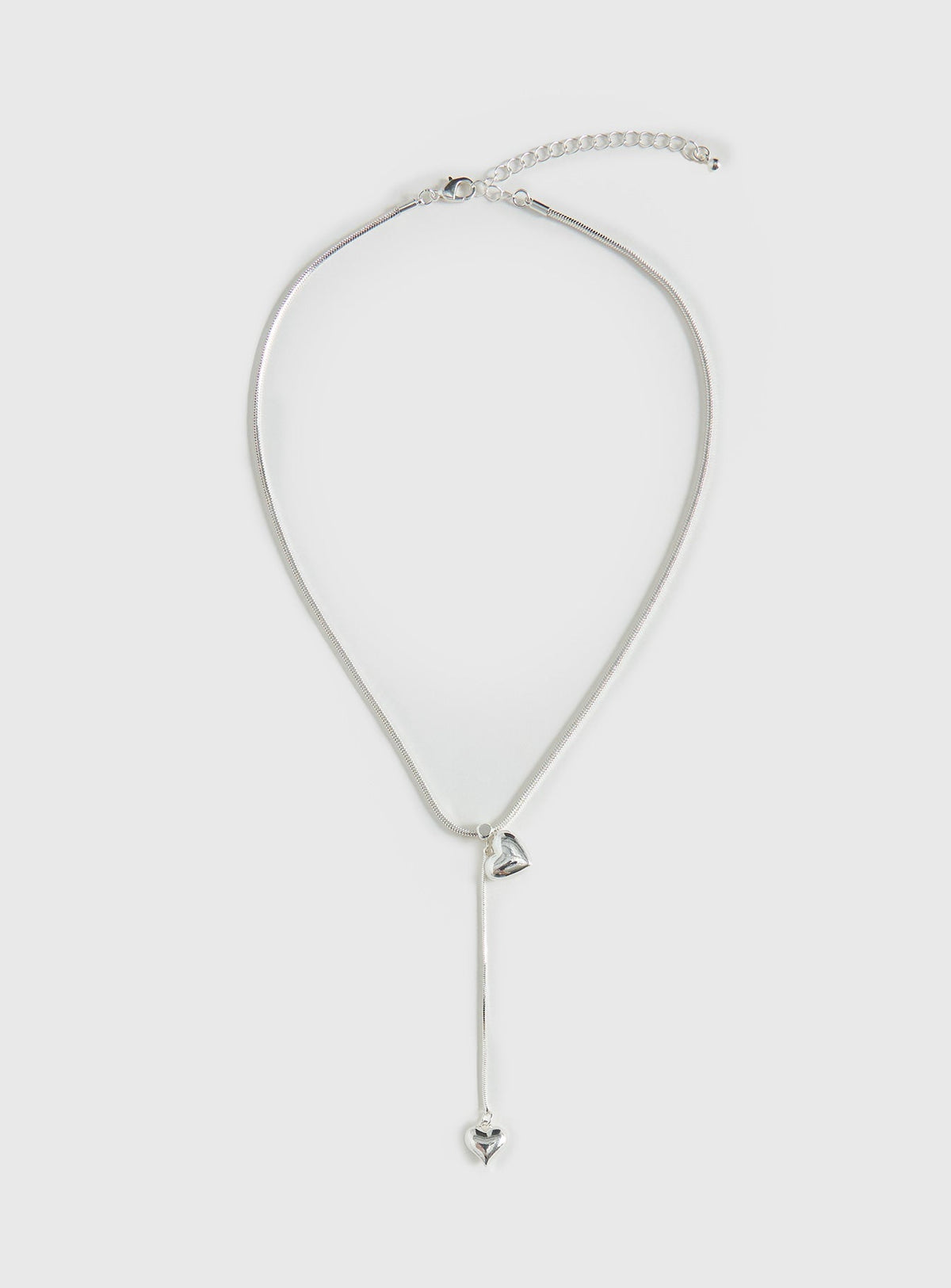 Consideration Necklace Silver