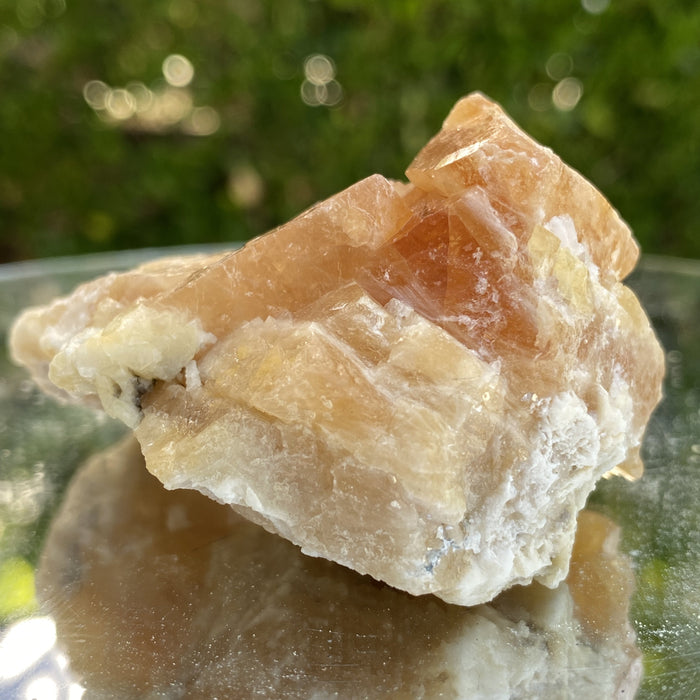 236g 7x5x4cm Orange Scheelite from China - Locco Decor