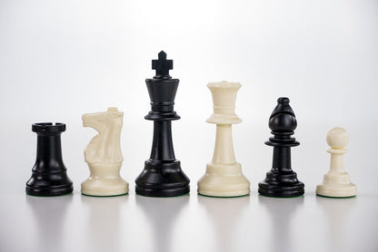3 3/4" Heavy Club & Tournament Chess Pieces - Piece - Chess-House