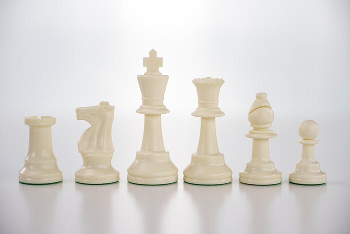 3 3/4" Heavy Club & Tournament Chess Pieces - Piece - Chess-House