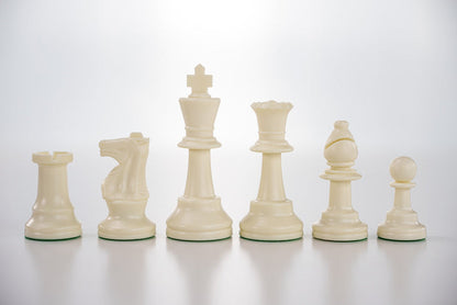 3 3/4" Heavy Club & Tournament Chess Pieces - Piece - Chess-House