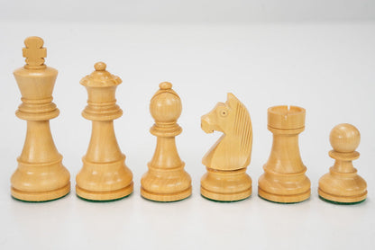 3 3/4" Timeless Chess Pieces - Sheesham & Boxwood - Piece - Chess-House