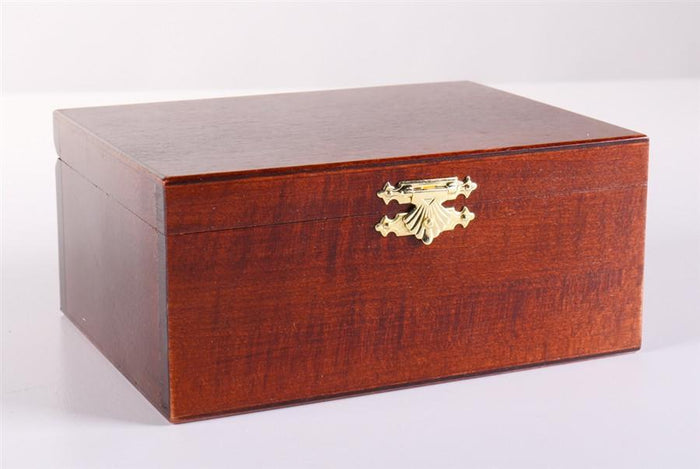 3" Standard Staunton Chess Pieces #4 in Dark Wood Box - Piece - Chess-House