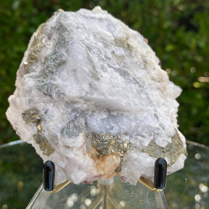 308g 10x8x6cm Pink Puprle Cobalt Calcite with frosting layer from Uruguay