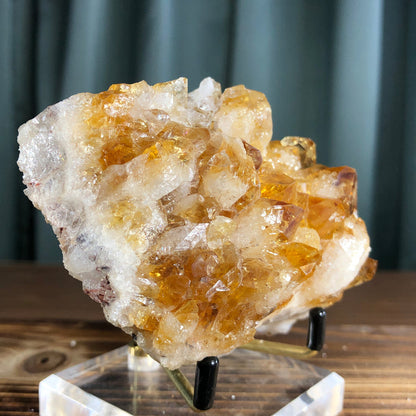 356g 3.5x3x2cm Yellow Heat Treated Amethyst Citrine from Uruguay