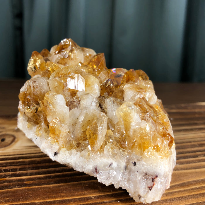 356g 3.5x3x2cm Yellow Heat Treated Amethyst Citrine from Uruguay