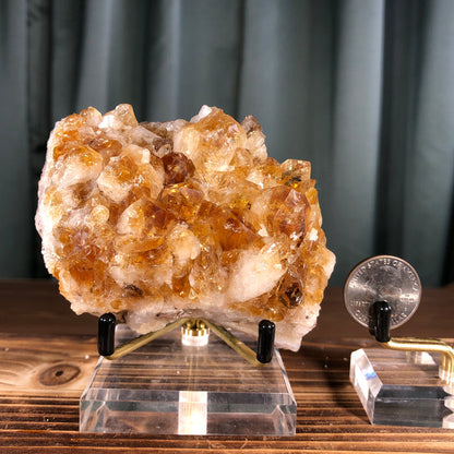 356g 3.5x3x2cm Yellow Heat Treated Amethyst Citrine from Uruguay