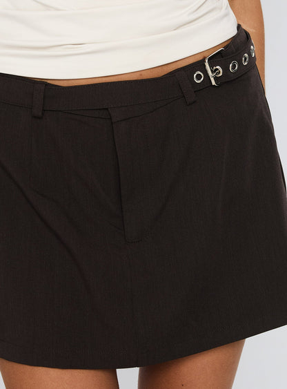 Miku Skort Brown