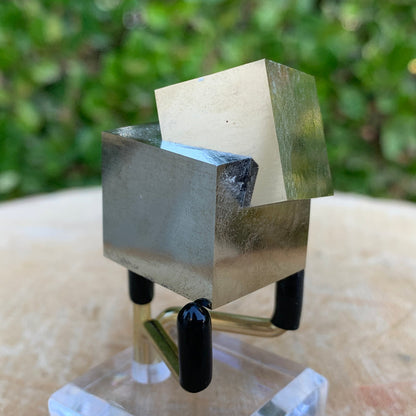 66.7g 3x3x2cm Intergrown Gold Spanish Pyrite from Spain