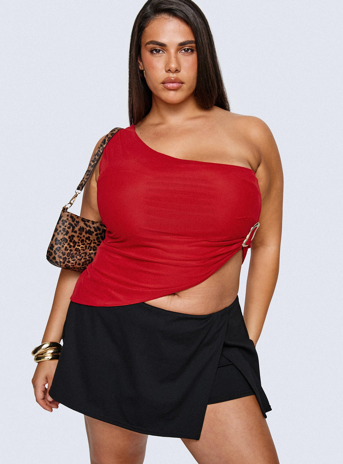 For The Thrill Skort Black Curve