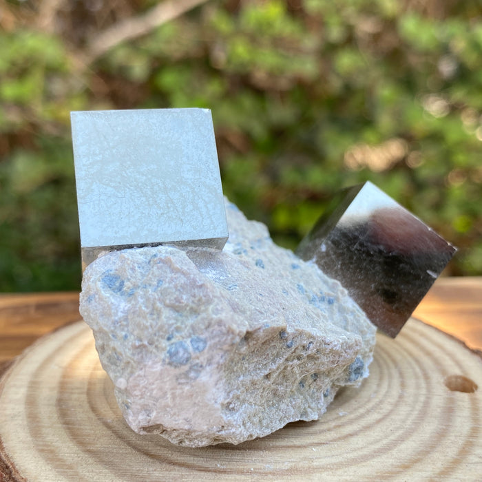 94.8g 6x5x4cm Gold Spanish Pyrite Matrix from Spain