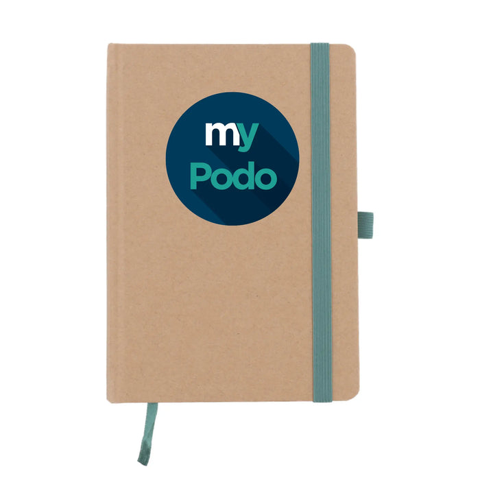 A5 notebook with elastic - My Podiatry