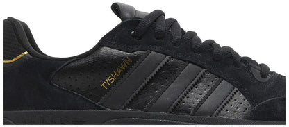 adidas Tyshawn Low Black Metallic Gold F&F