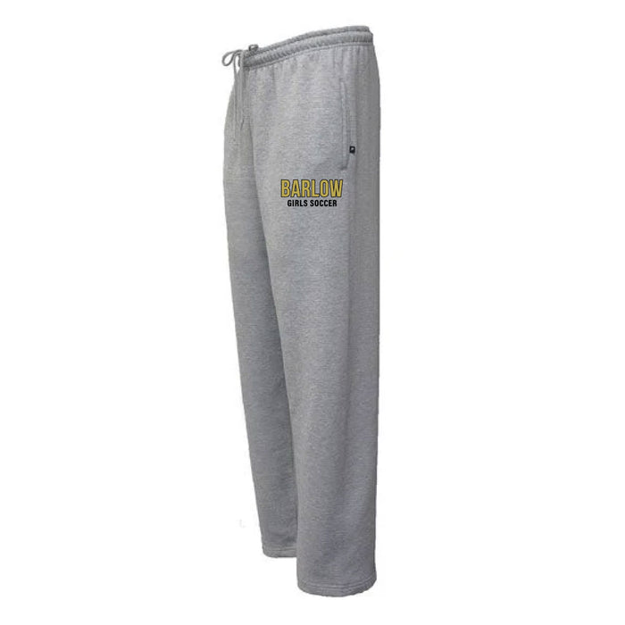 Barlow Girls Soccer Sweatpants Logowear Barlow Girls Soccer Grey Adult XS