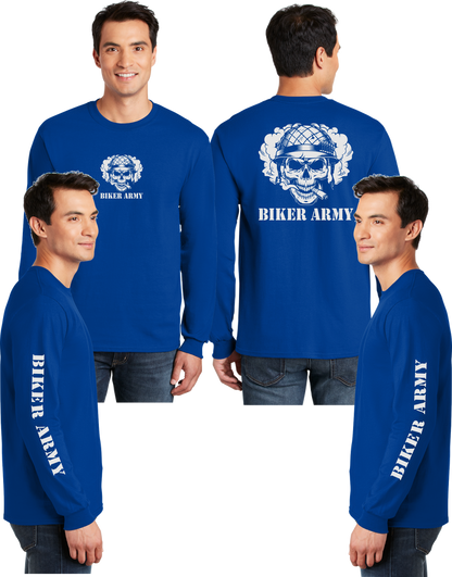 Biker Army Reflective Long Sleeve - 100% Polyester