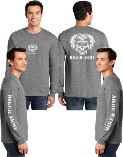 Biker Army Reflective Long Sleeve - 100% Polyester