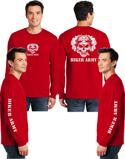 Biker Army Reflective Long Sleeve - 100% Polyester