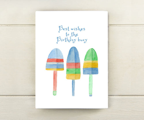 Birthday Buoy Card
