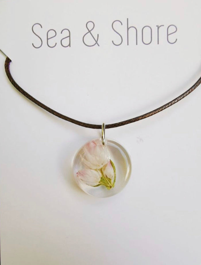 Cape Fynbos Resin Necklace