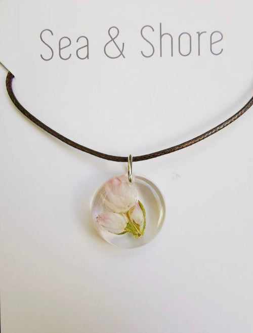 Cape Fynbos Resin Necklace