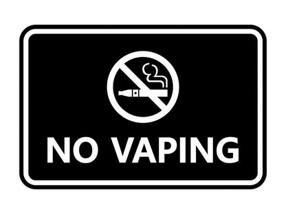 Classic Framed No Vaping