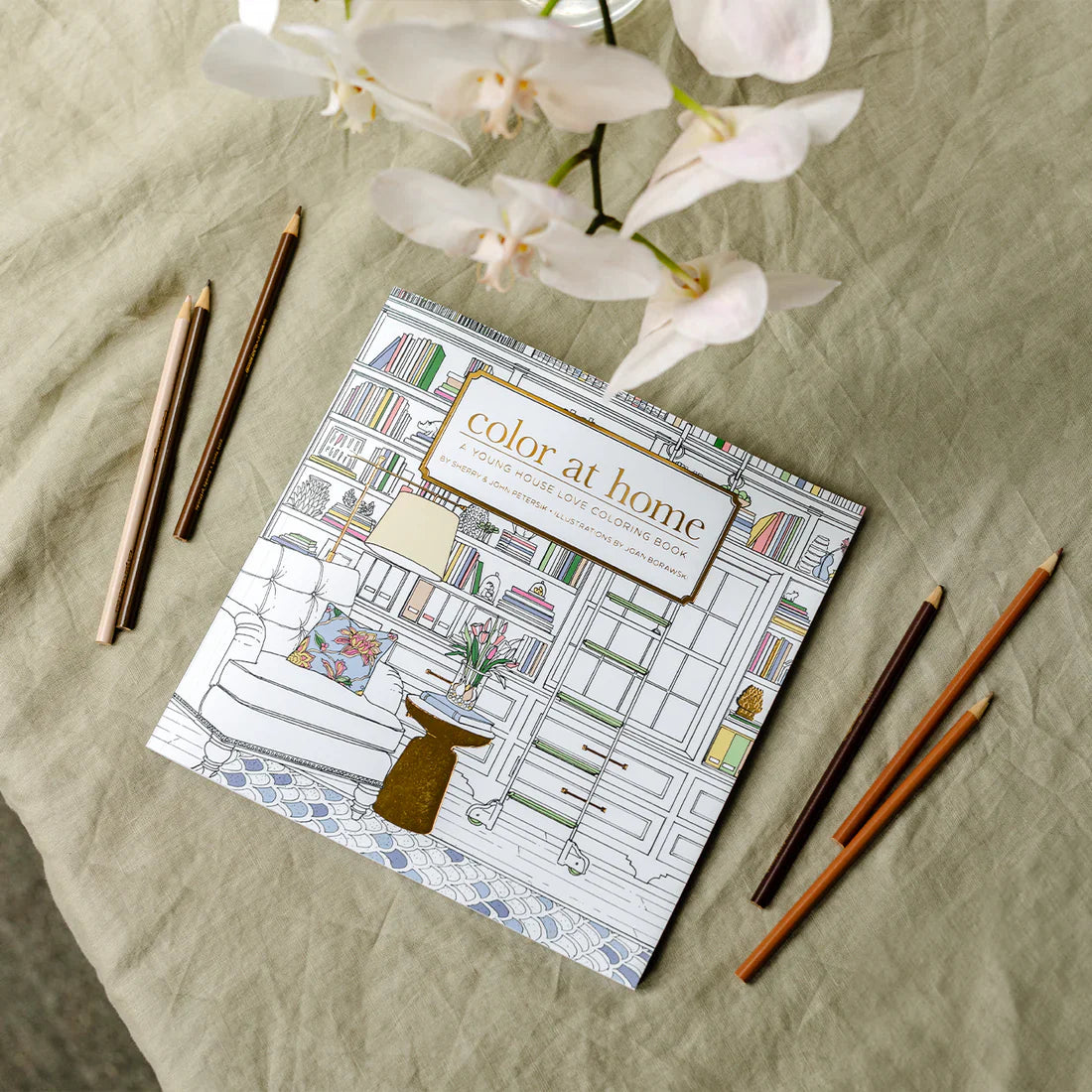 Color At Home Coloring Book