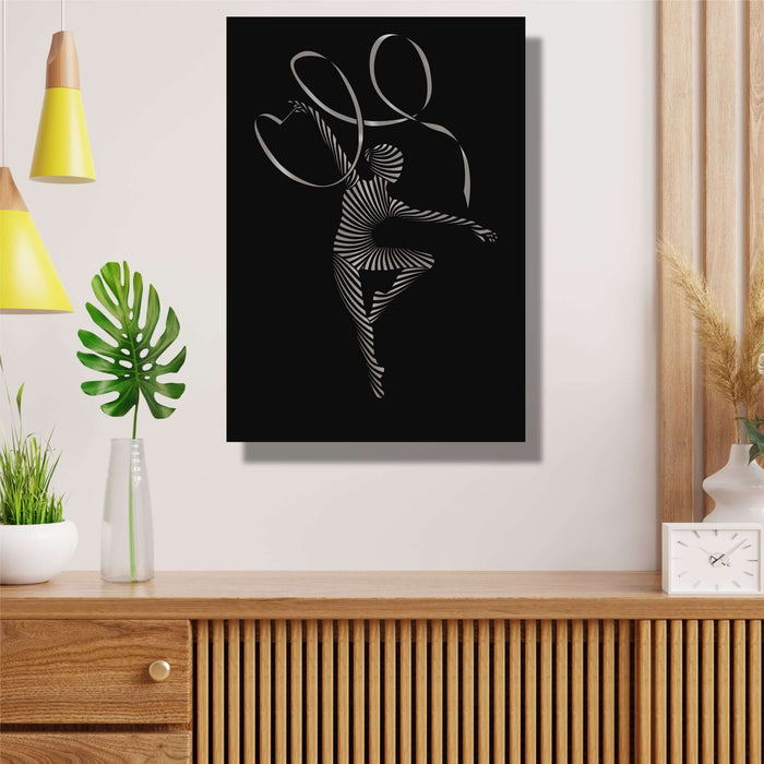 Dancing Girls Metal Wall Art - Decor available at Dekadron for $79.90
