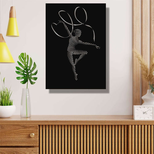Dancing Girls Metal Wall Art - Decor available at Dekadron for $79.90