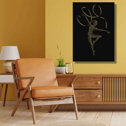 Dancing Girls Metal Wall Art - Decor available at Dekadron for $79.90