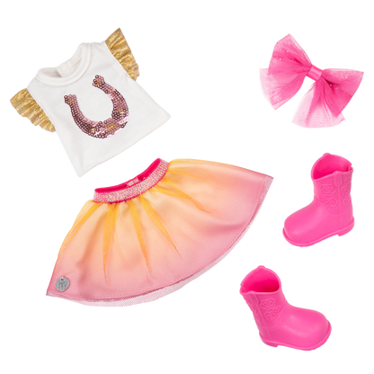 Glitter Girls 14-inch Doll Outfit, Dazzling Horseshoe
