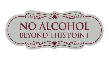 Large (3-1/2" x 9") / Light Grey / Burgundy