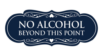 Large (3-1/2" x 9") / Navy Blue / White