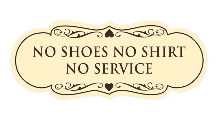 Small (2" x 5") / Ivory/Dark Brown