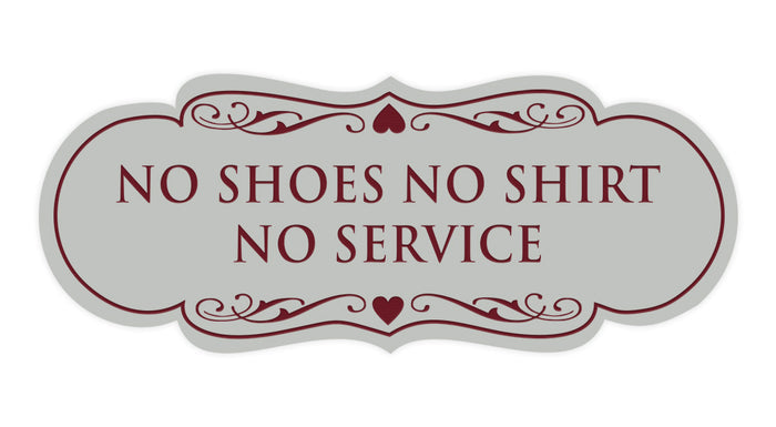 Large (3-1/2" x 9") / Light Grey / Burgundy