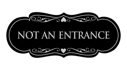 Large (3-1/2" x 9") / Black / Silver