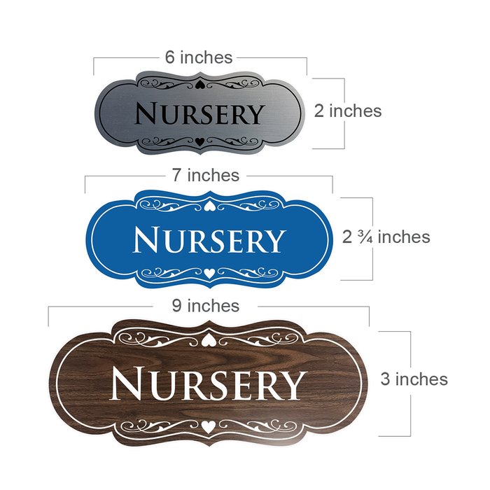 Designer Nursery Sign