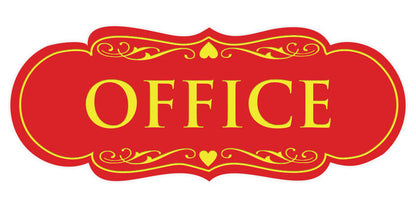 Large (3-1/2" x 9") / Red/Yellow