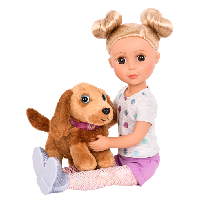 Cocker spaniel dog plushie