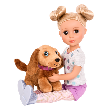 Cocker spaniel dog plushie