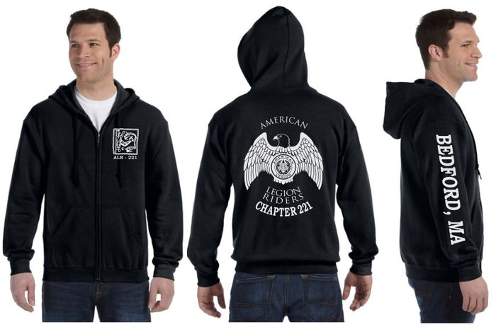 LR-221  Zippered Hoodie