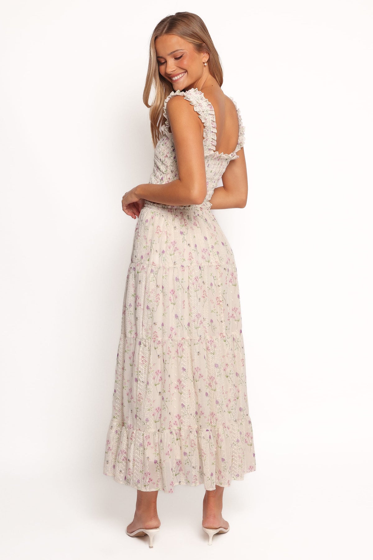 Amberlyn Maxi Skirt - Pink Floral