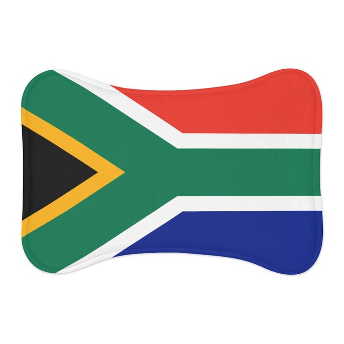 SA Flag Bone Mat
