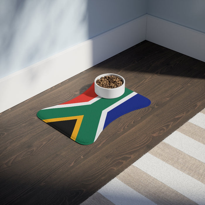 SA Flag Bone Mat